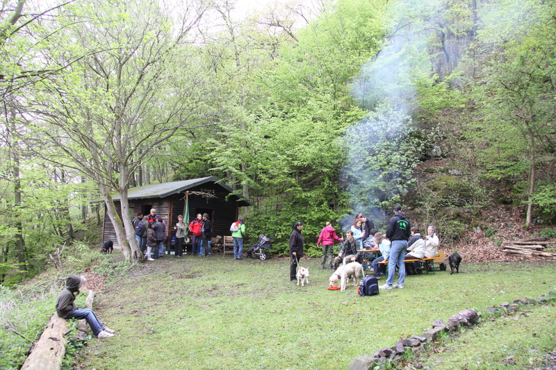 Rast an der Denner Hütte